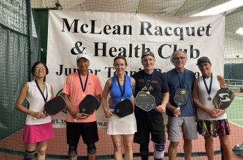 A Day of Thrilling Rallies: McLean Racquet and Health Club’s Pickleball Tournament